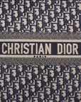 Christian D1OR Book Tote D1OR Oblique Embroidery Canvas Large