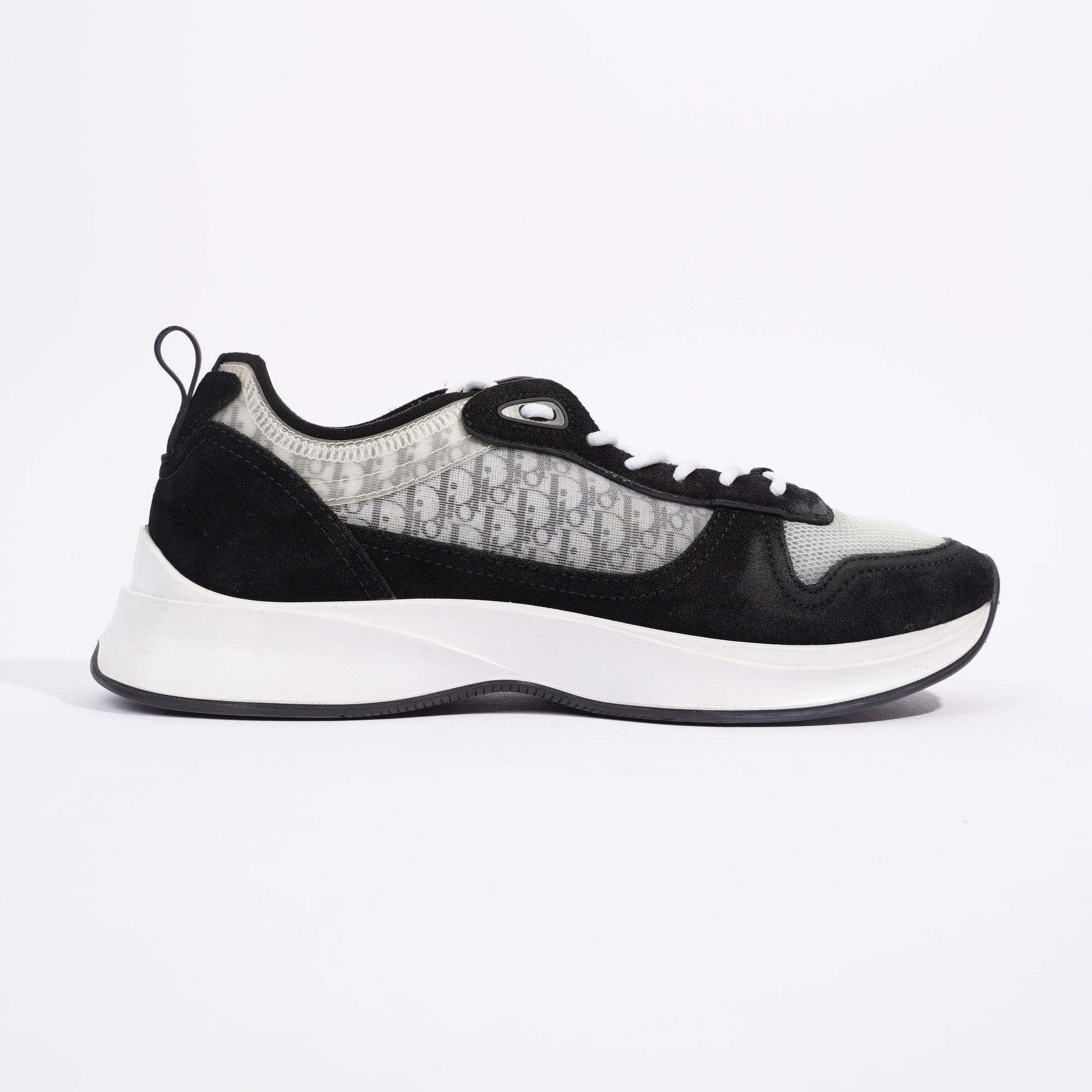 Christian D1OR B25 Black / White / Black Oblique Mesh EU 41 UK 7