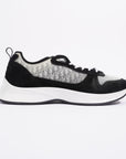 Christian D1OR B25 Black / White / Black Oblique Mesh EU 41 UK 7