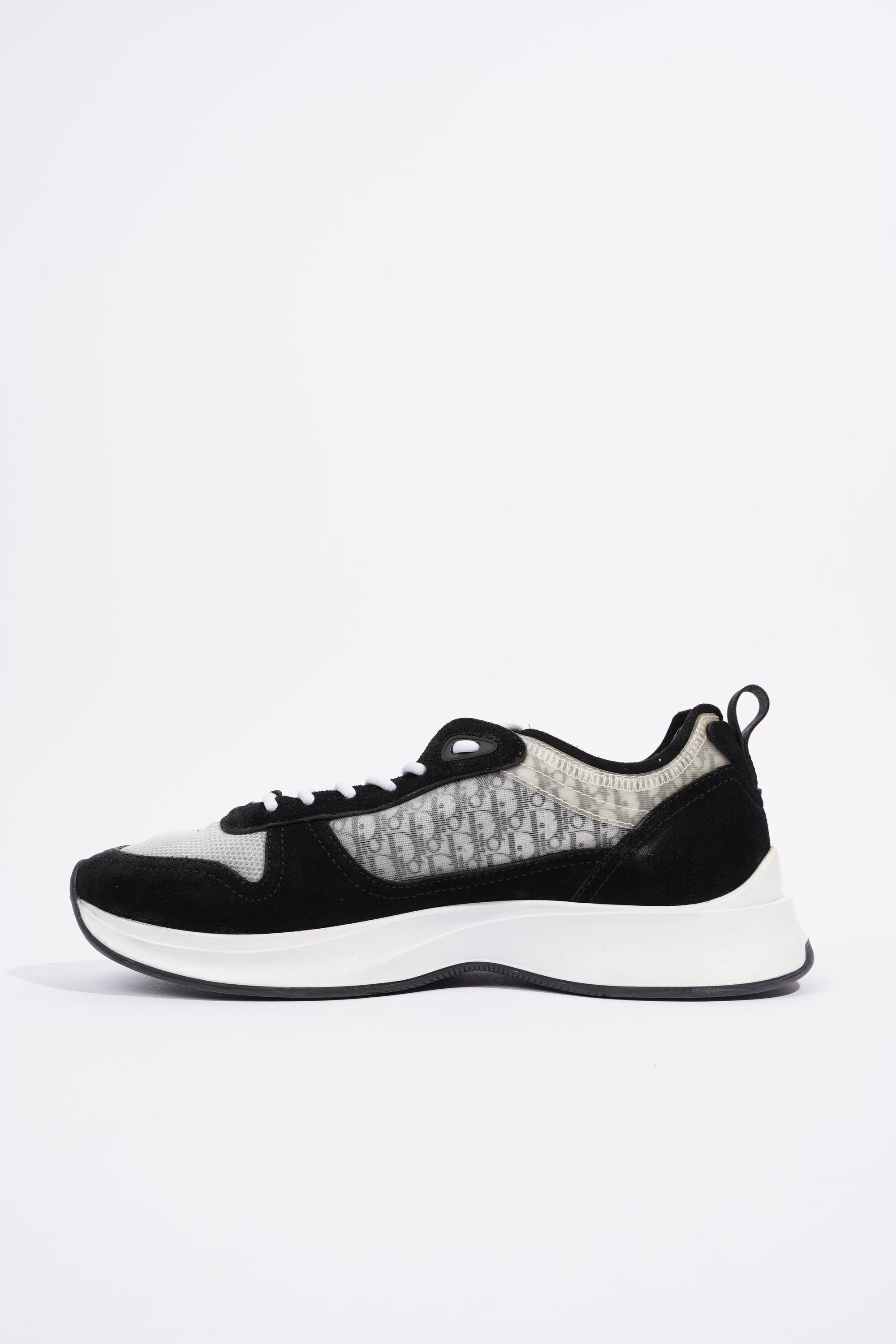 Christian D1OR B25 Black / White / Black Oblique Mesh EU 41 UK 7