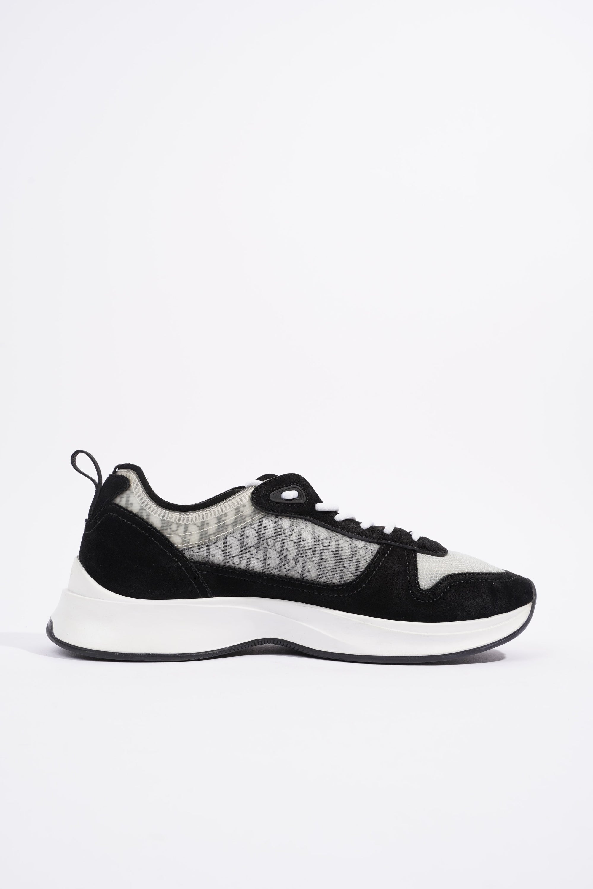 Christian D1OR B25 Black / White / Black Oblique Mesh EU 41 UK 7