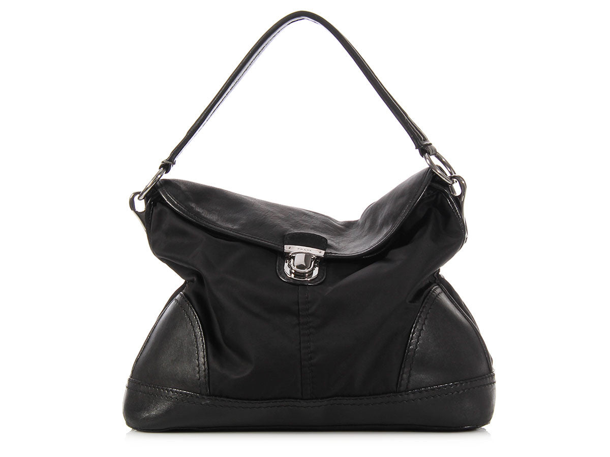 PRD Black Nylon Push Lock Flap