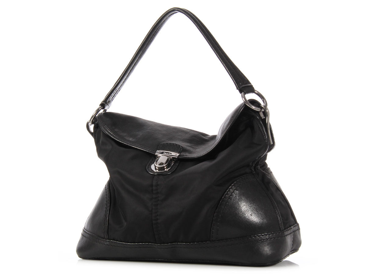 PRD Black Nylon Push Lock Flap