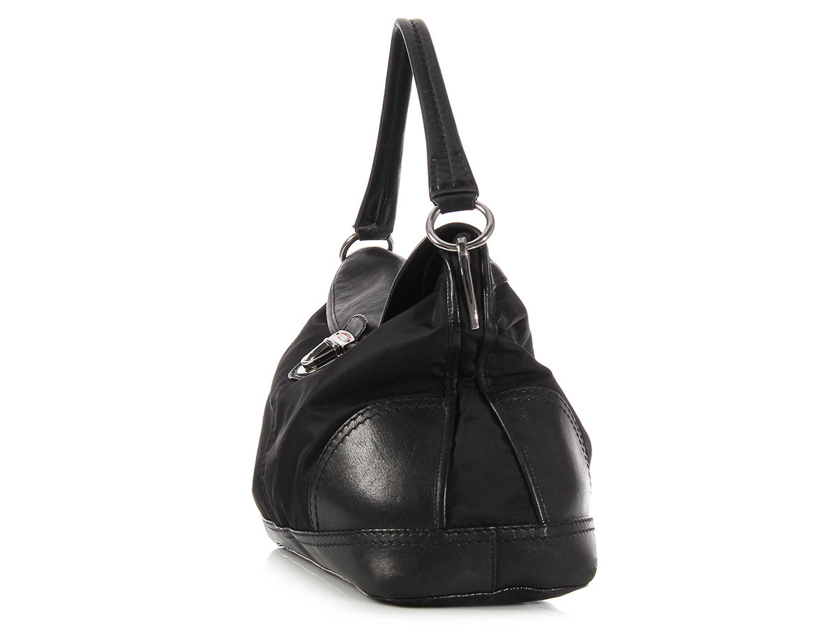 PRD Black Nylon Push Lock Flap