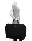 PRD Black Nylon Tote