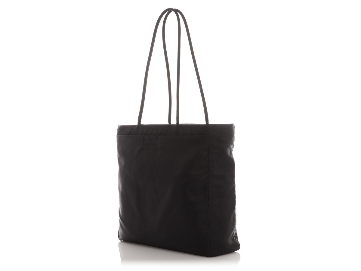 PRD Black Nylon Tote