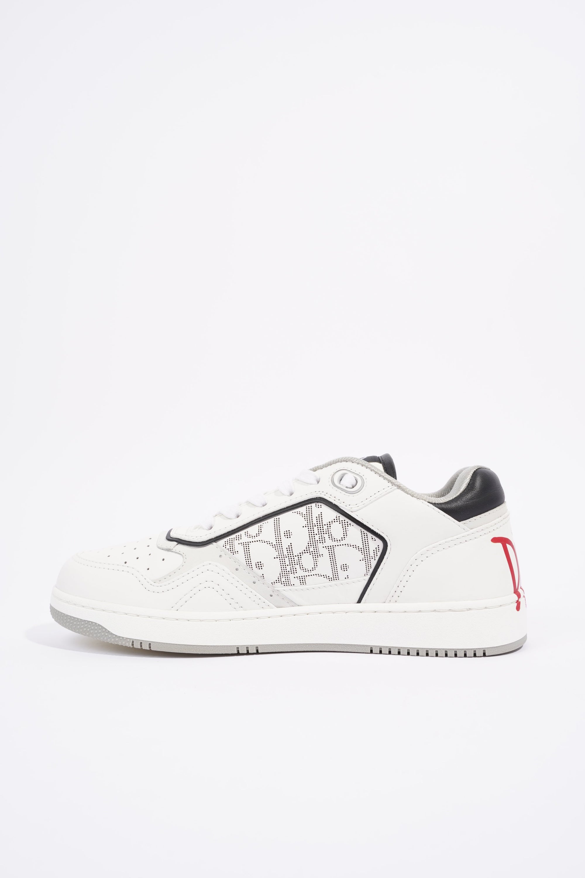 Christian D1OR B27 Low-top White / Black Leather EU 39 UK 6