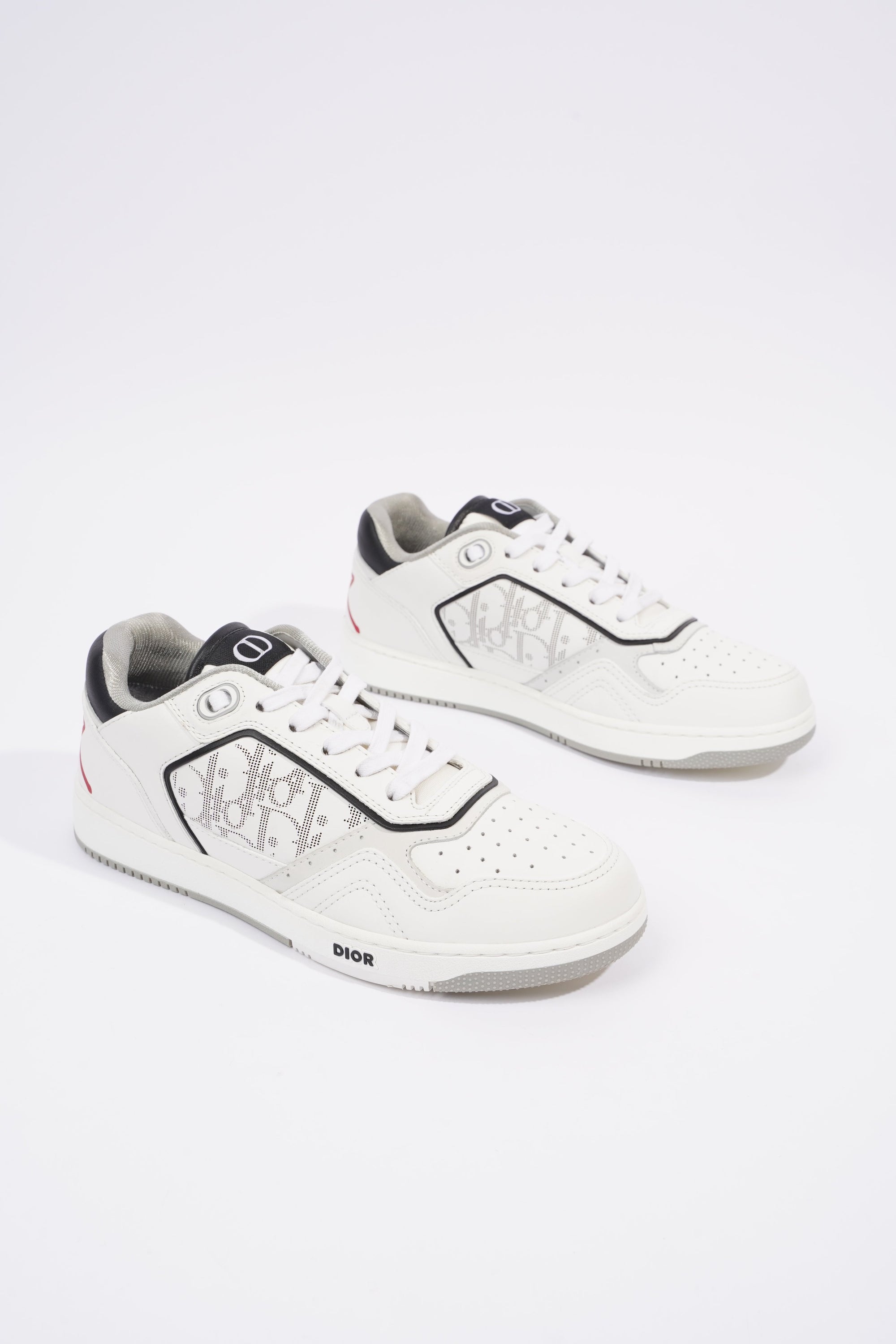 Christian D1OR B27 Low-top White / Black Leather EU 39 UK 6