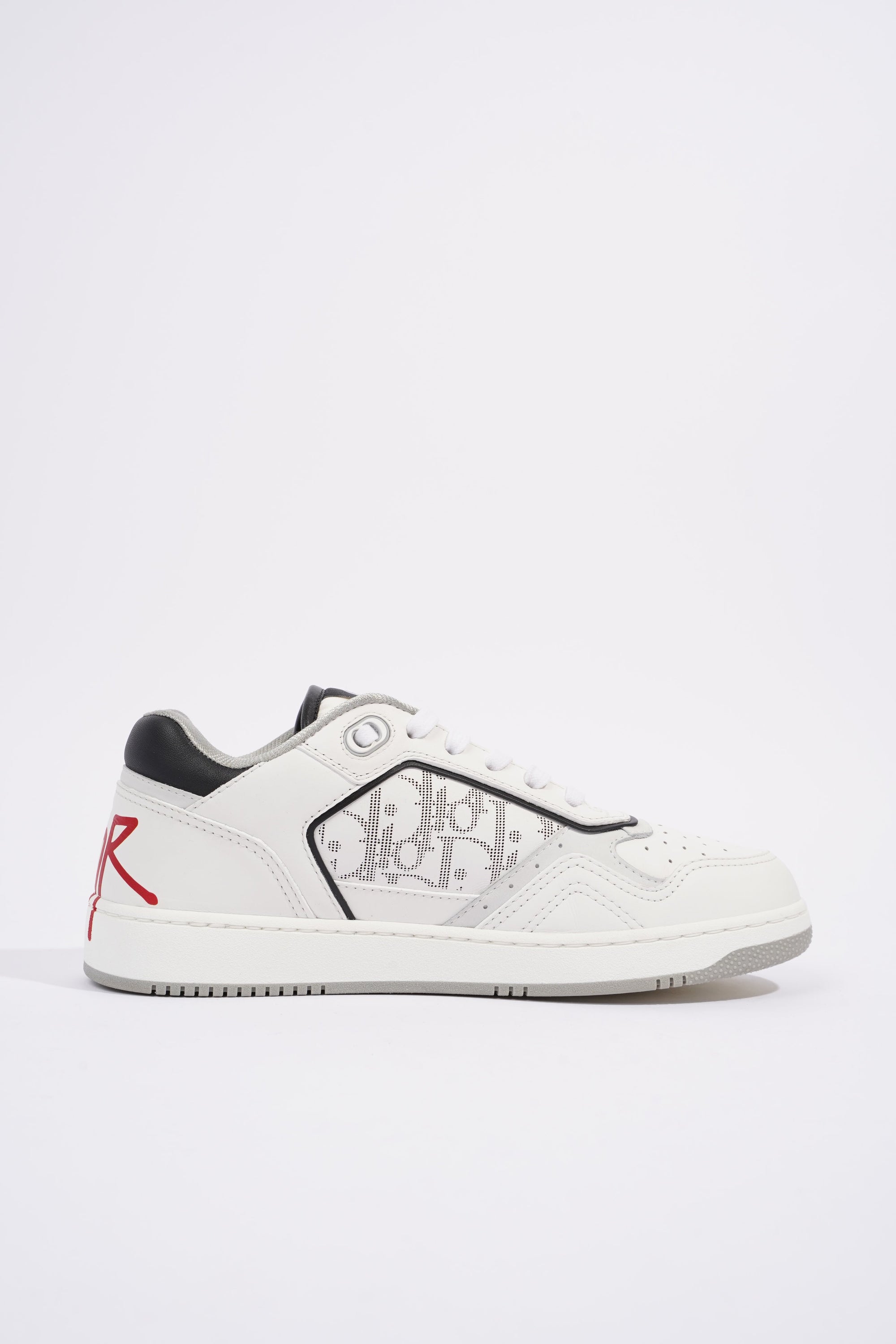 Christian D1OR B27 Low-top White / Black Leather EU 39 UK 6