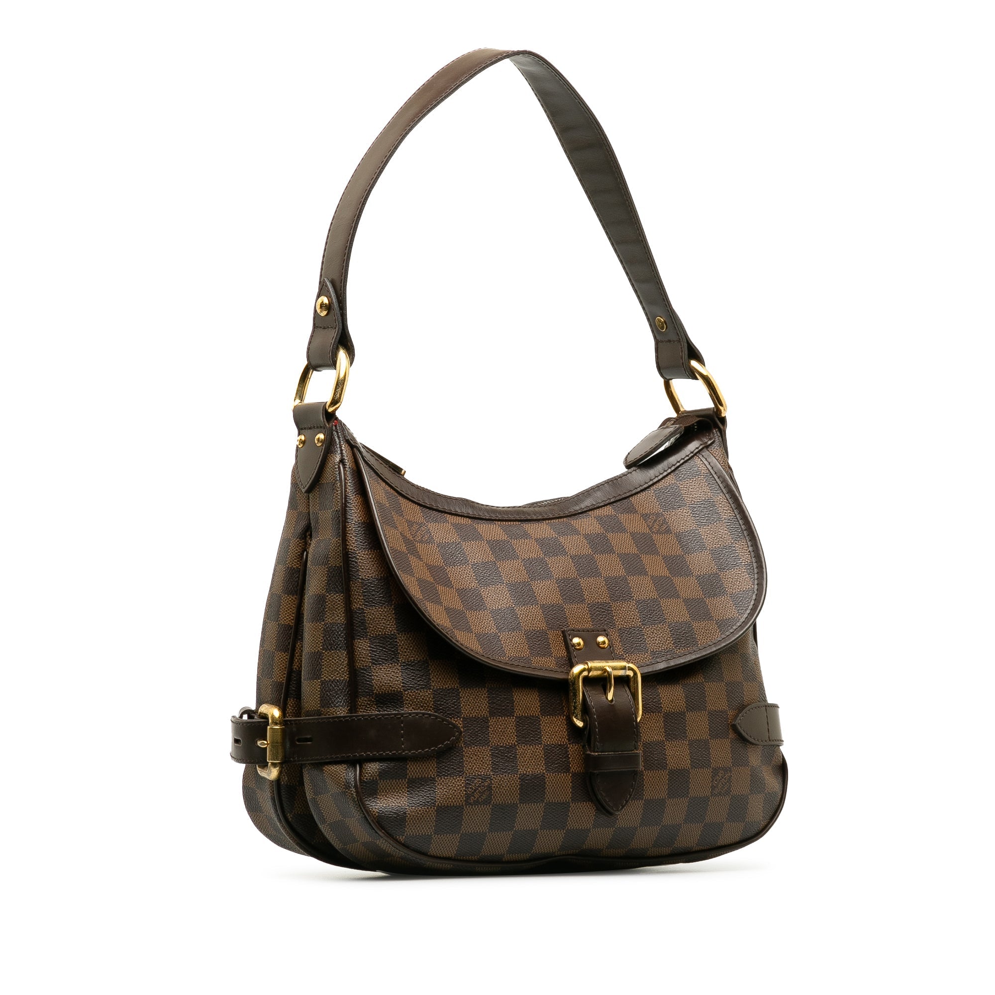 Brown LV Damier Ebene Highbury Shoulder Bag