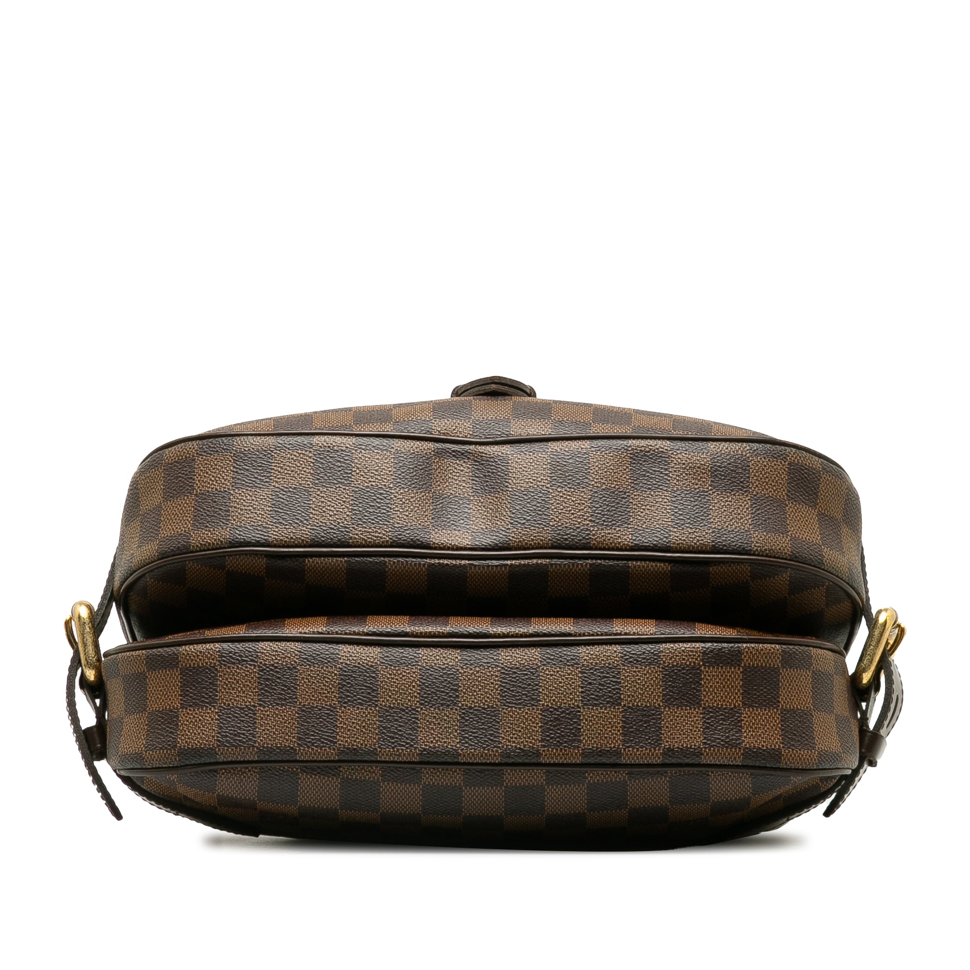 Brown LV Damier Ebene Highbury Shoulder Bag