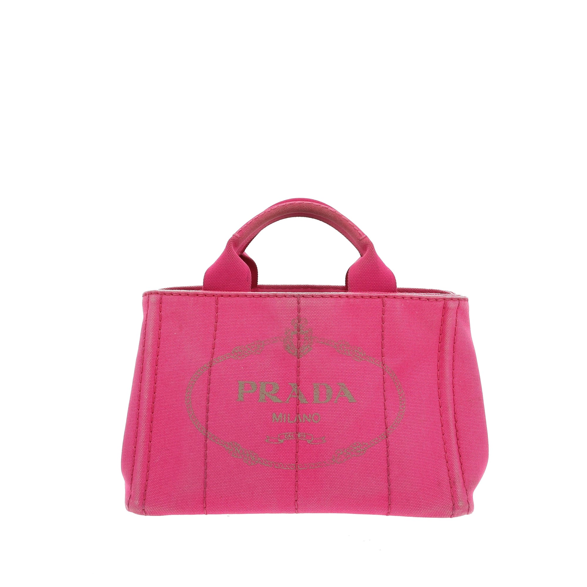 PRD Canapa Handbag in Pink Fabric