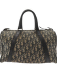 CHRISTIAN D1OR Bowling Handbag in Blue Fabric