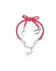 CHRISTIAN D1OR Bracelet in Pink Leather