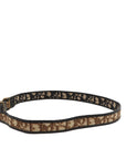 CHRISTIAN D1OR Belt in Beige Fabric