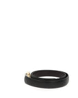 CHRISTIAN D1OR Belt in Black Leather
