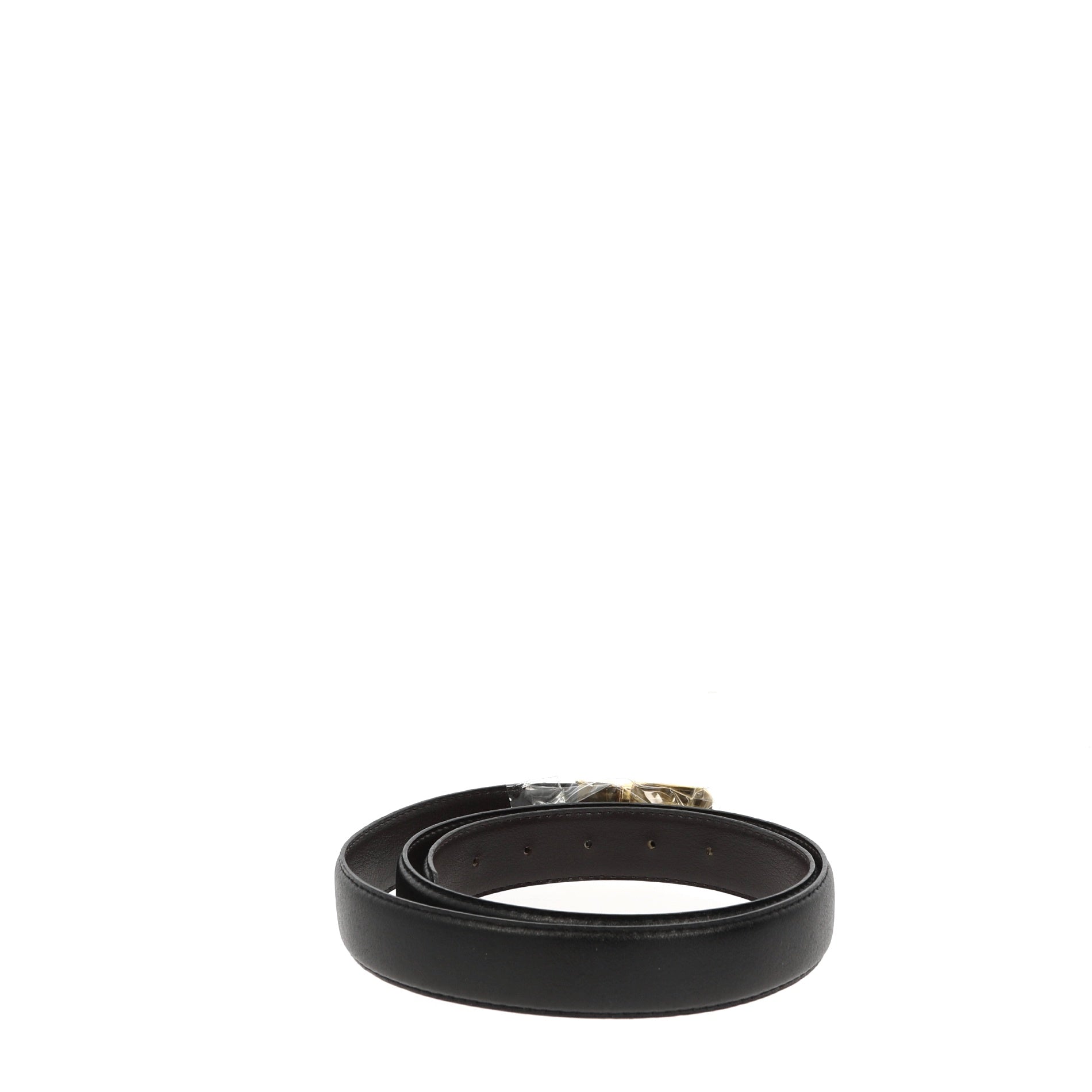 CHRISTIAN D1OR Belt in Black Leather