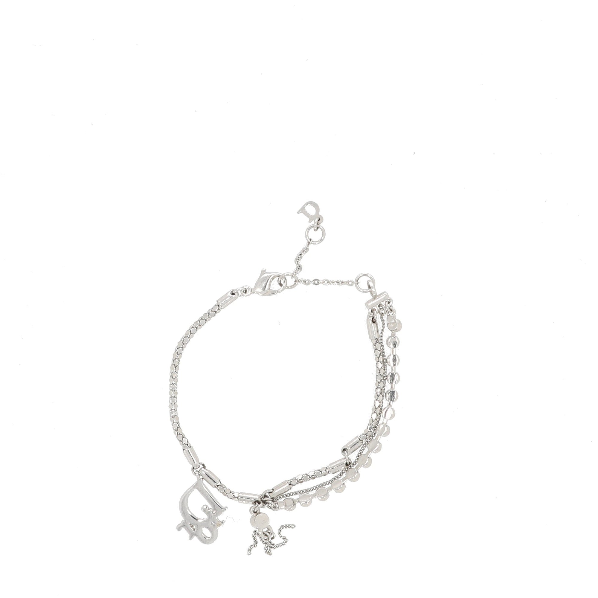 CHRISTIAN D1OR Bracelet in Silver Metal