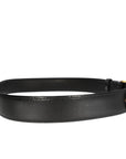 CHRISTIAN D1OR Belt in Black Leather