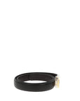 CHRISTIAN D1OR Belt in Black Leather