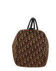 CHRISTIAN D1OR Bowling Handbag in Beige Fabric