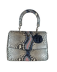 Be D1OR Bag Python-Skin with SHW