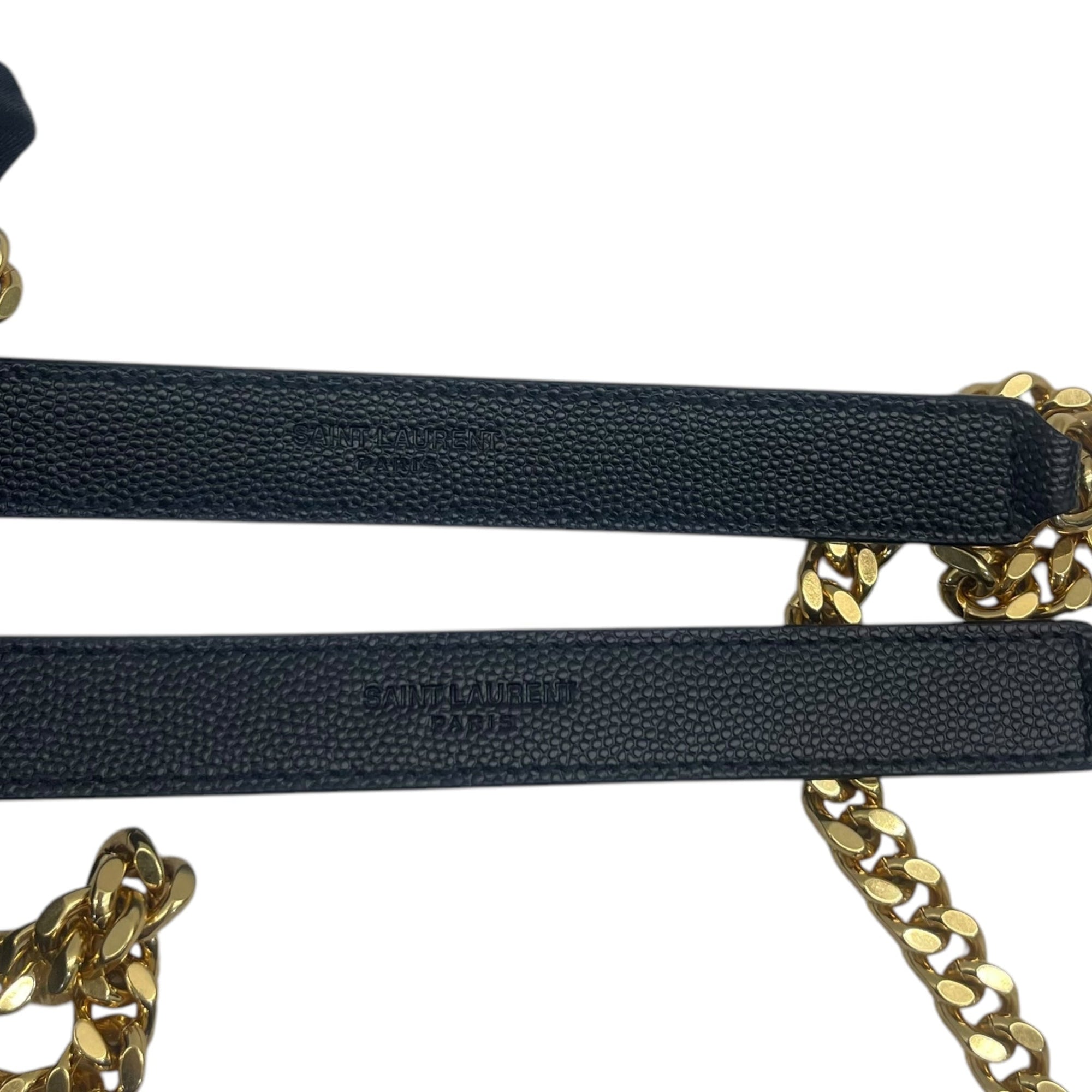 YSL Envelope Bag in Black