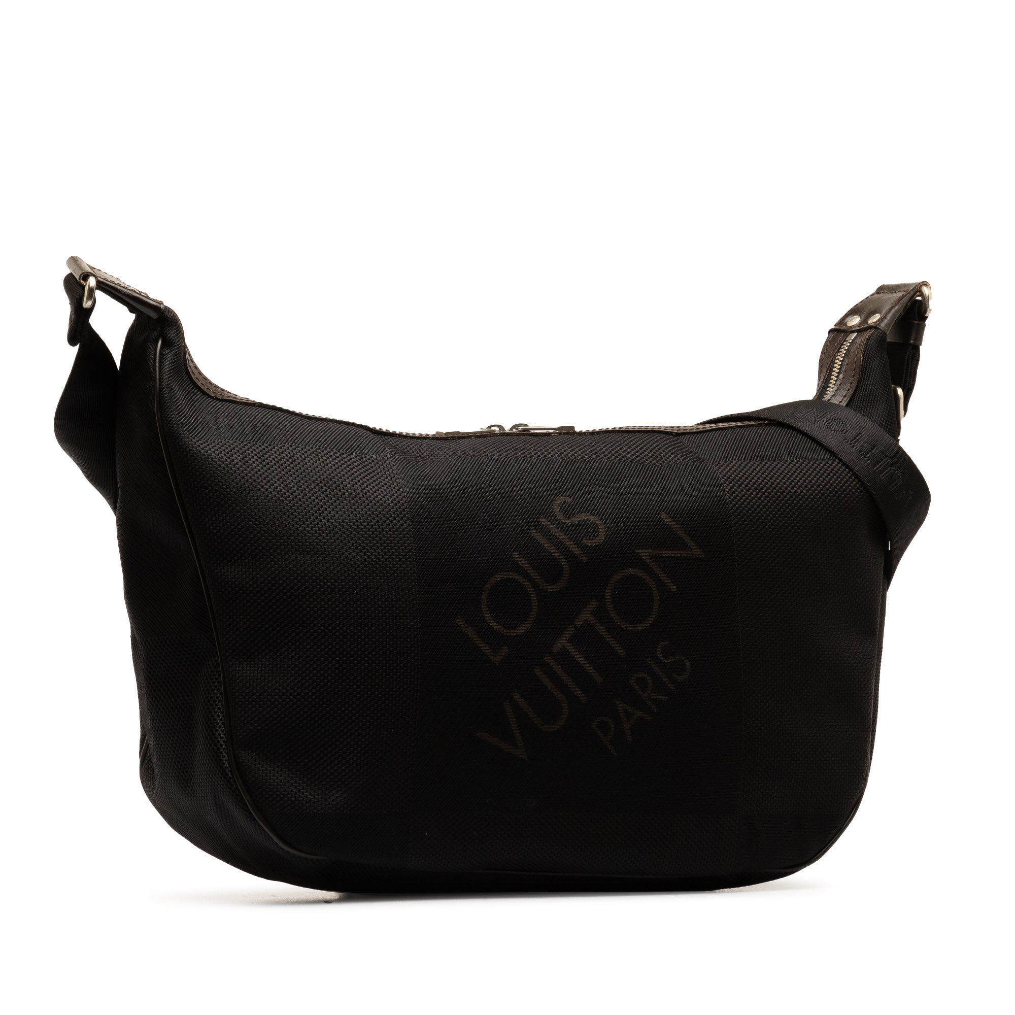 Black LV Damier Geant Terre Explorateur Crossbody Bag