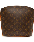 Brown LV Monogram Drouot Crossbody Bag