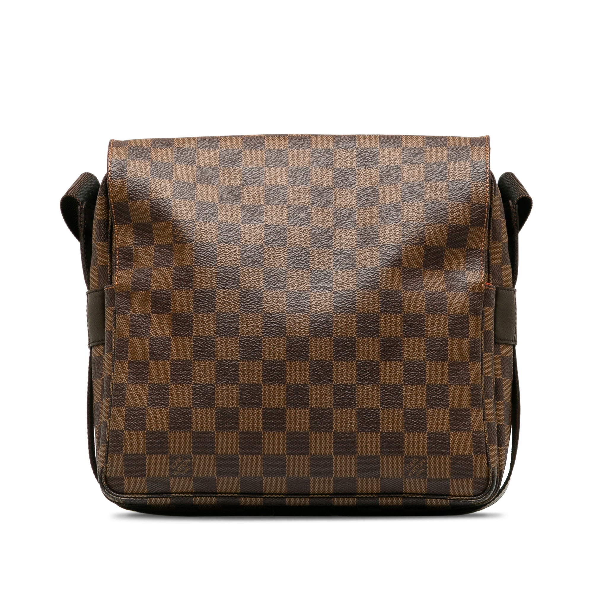 Brown LV Damier Ebene Naviglio Crossbody Bag