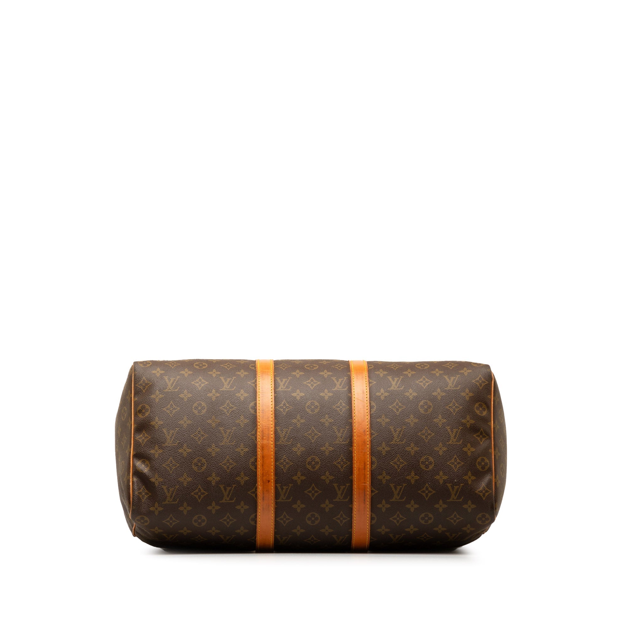 Brown LV Monogram Keepall 50 Travel Bag