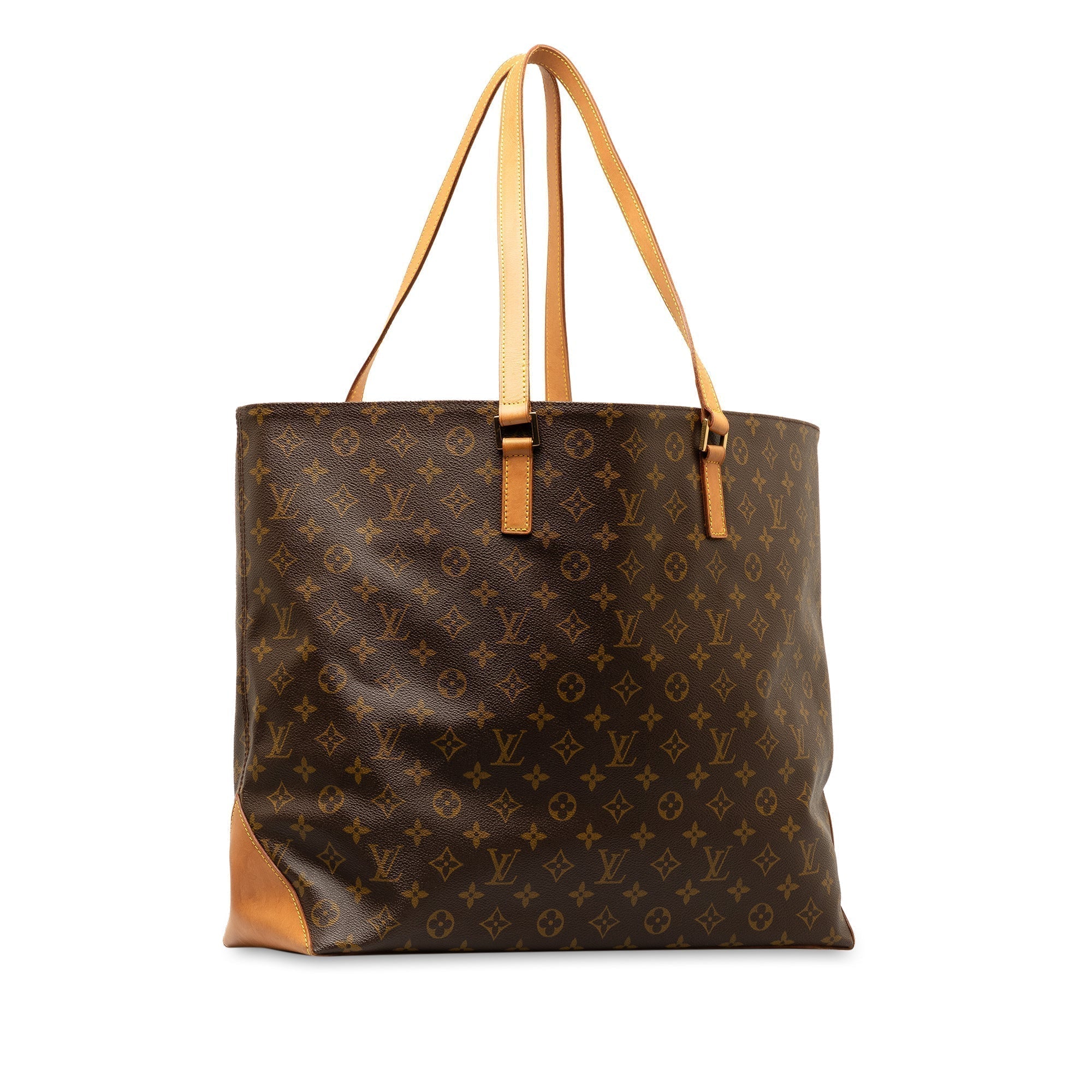Brown LV Monogram Cabas Alto Tote Bag