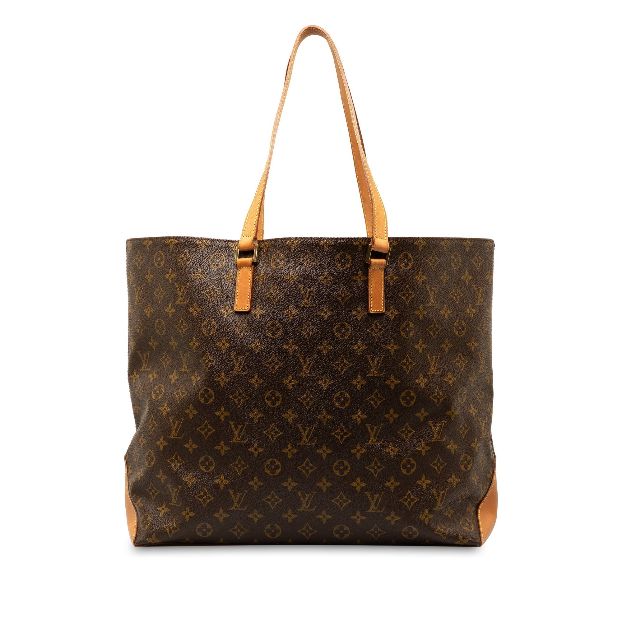 Brown LV Monogram Cabas Alto Tote Bag