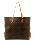 Brown LV Monogram Cabas Alto Tote Bag