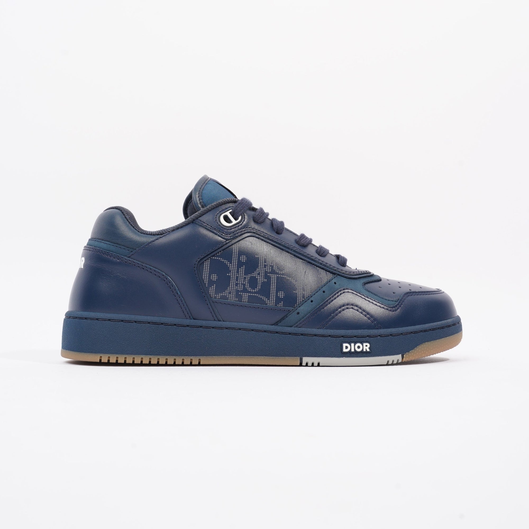Christian D1OR B27 Low-top Navy Leather EU 42 UK 8