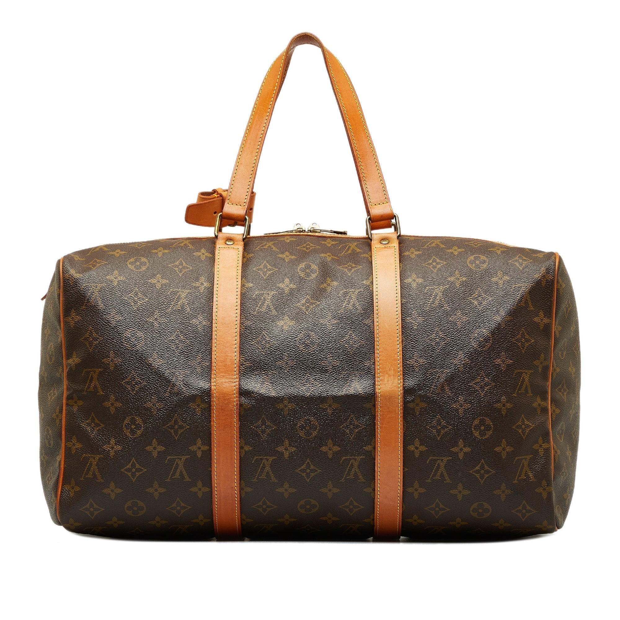 Brown LV Monogram Sac Souple 45 Travel Bag