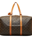 Brown LV Monogram Sac Souple 45 Travel Bag