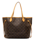 Brown LV Monogram Neverfull MM Tote Bag