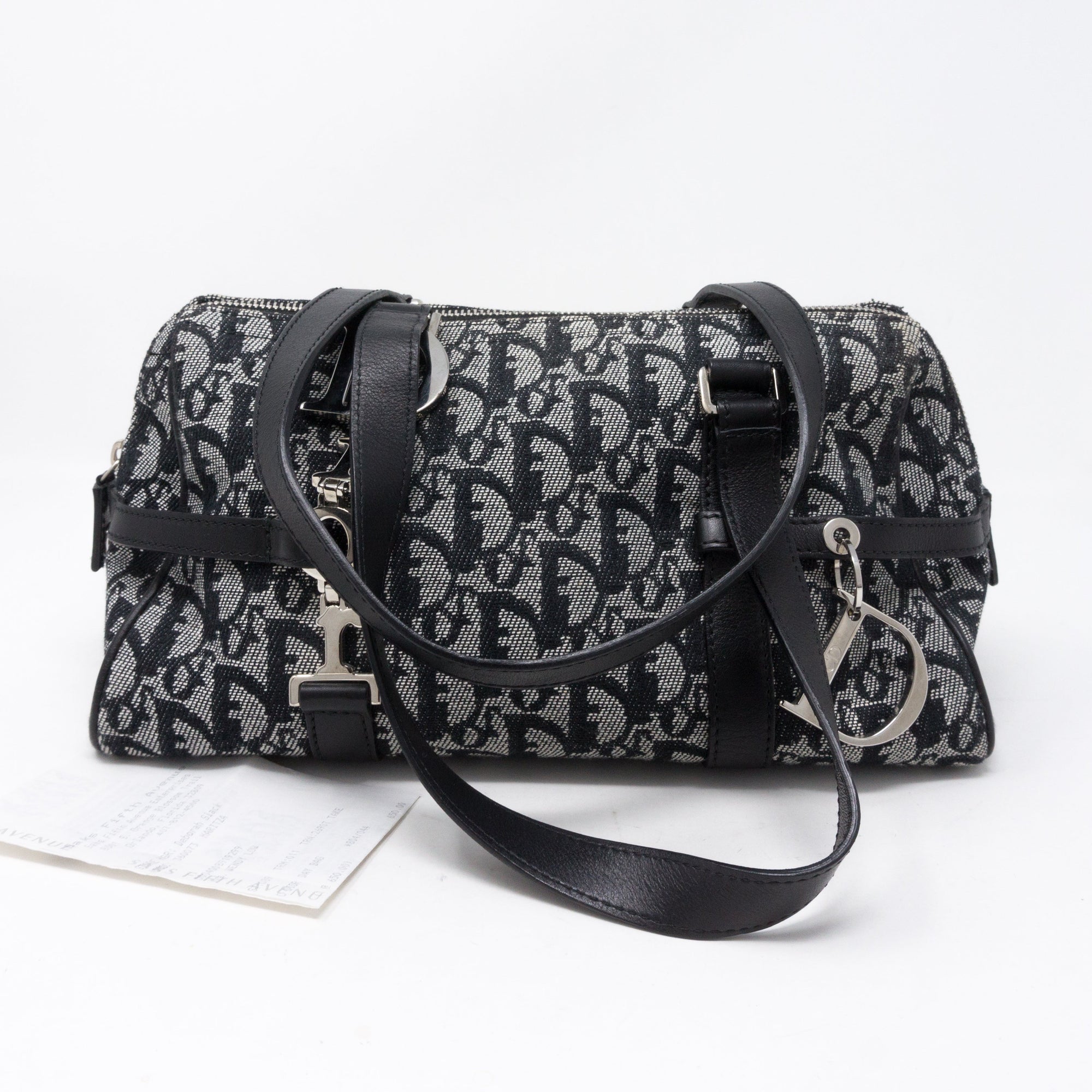 Boston Bag D1OR Oblique Canvas