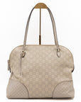 Bree Shoulder Bag White GCCIssima Leather