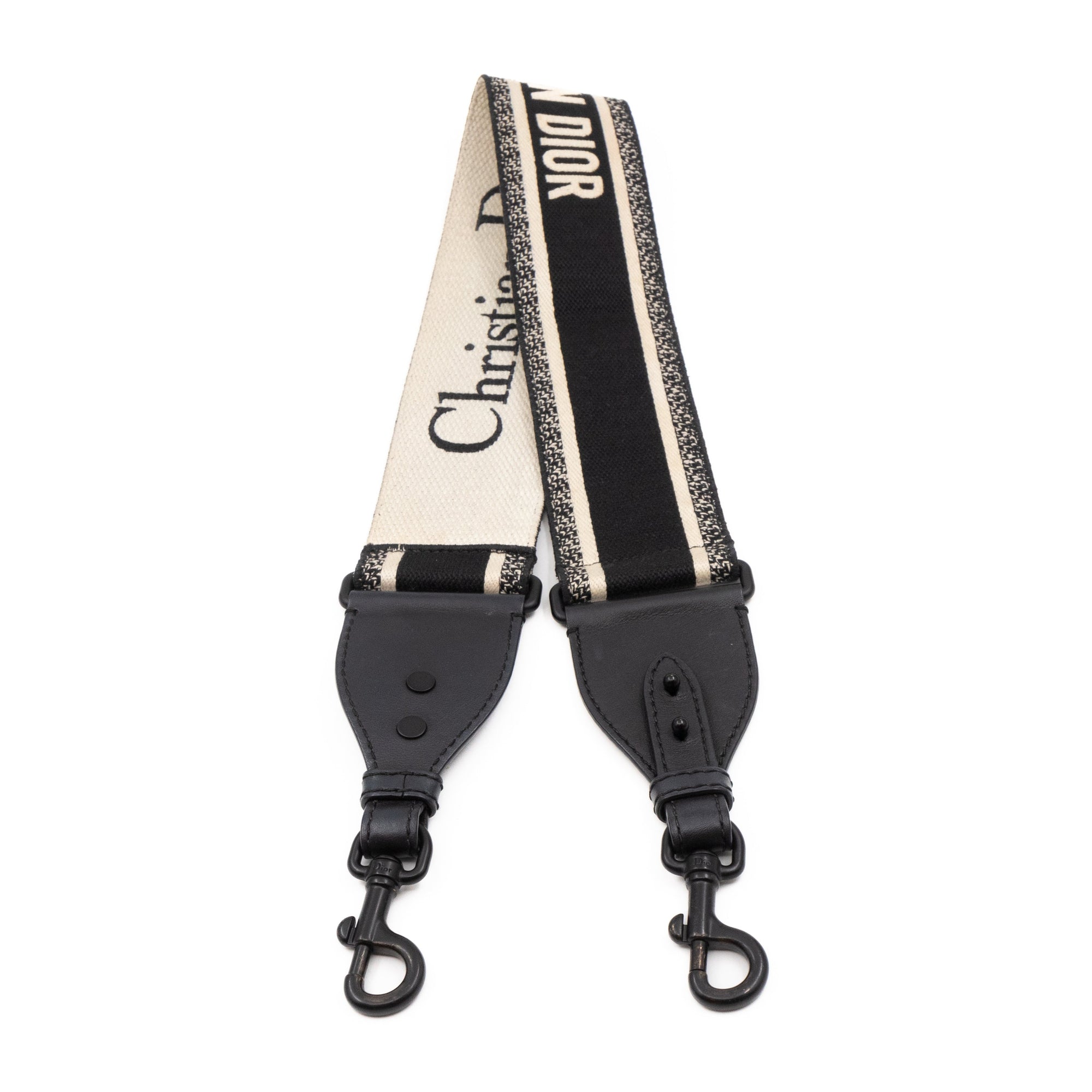 Black Christian D1OR Paris Embroidery Strap