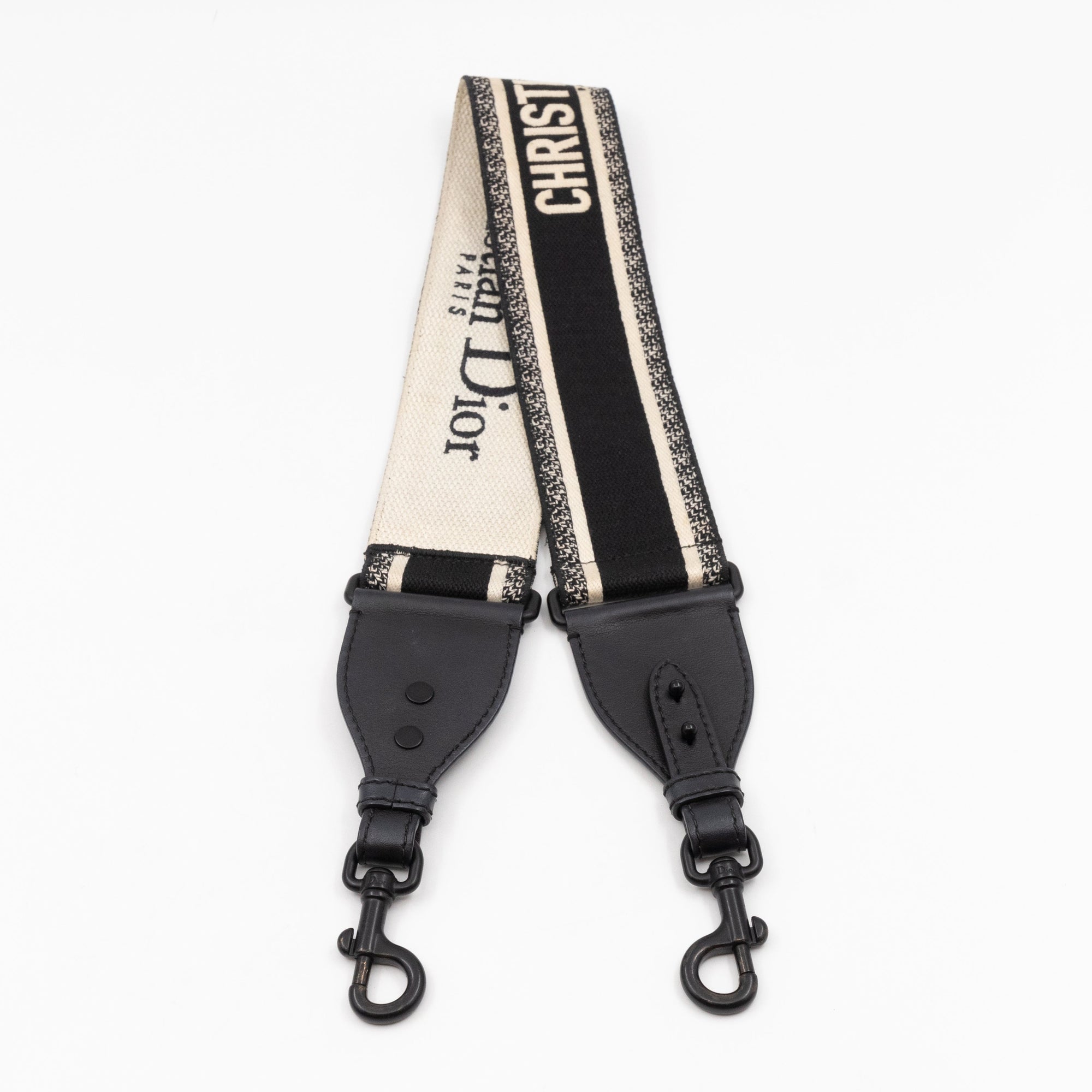 Black Christian D1OR Paris Embroidery Strap