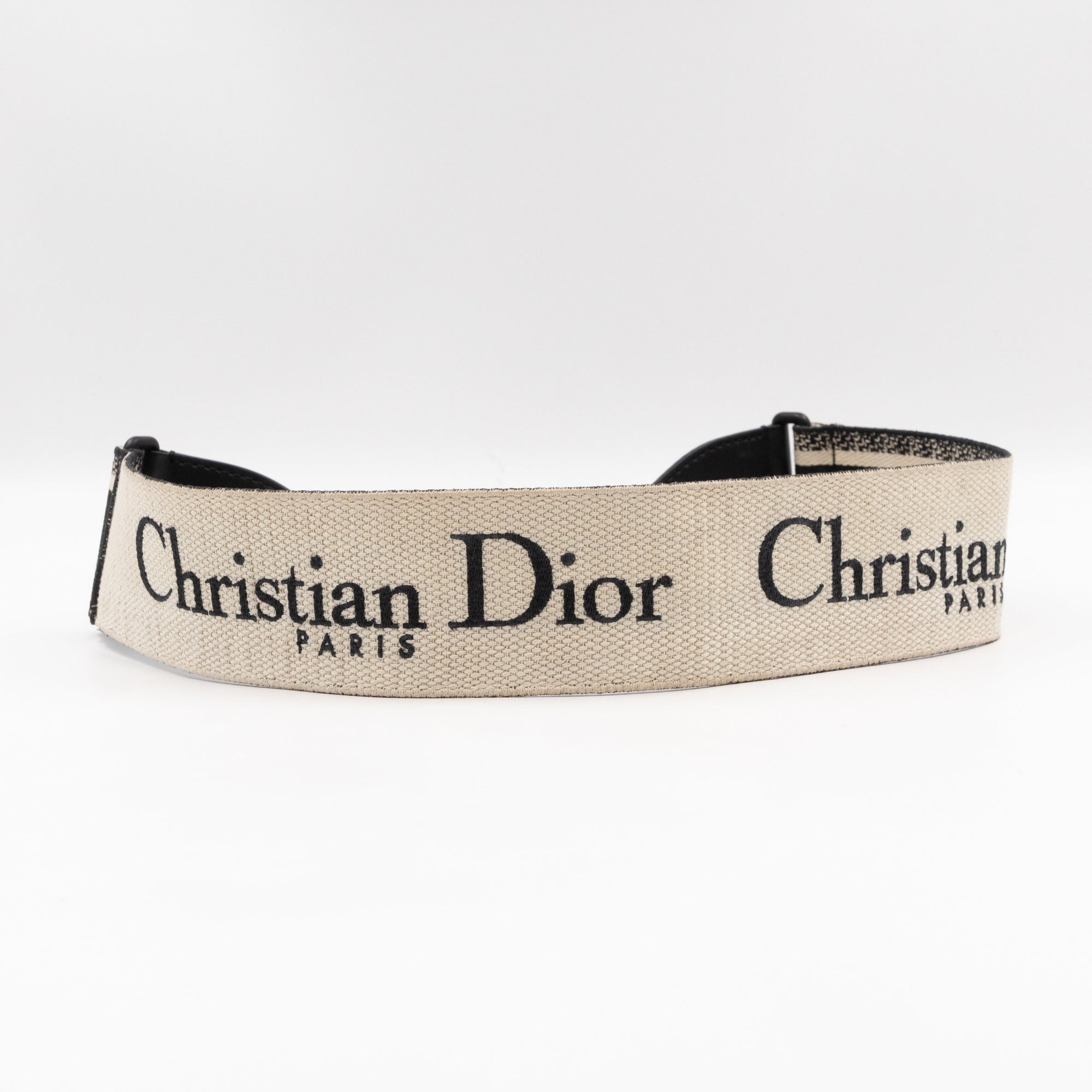 Black Christian D1OR Paris Embroidery Strap