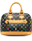 Black LV Monogram Multicolore Alma PM HandBag