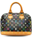 Black LV Monogram Multicolore Alma PM HandBag