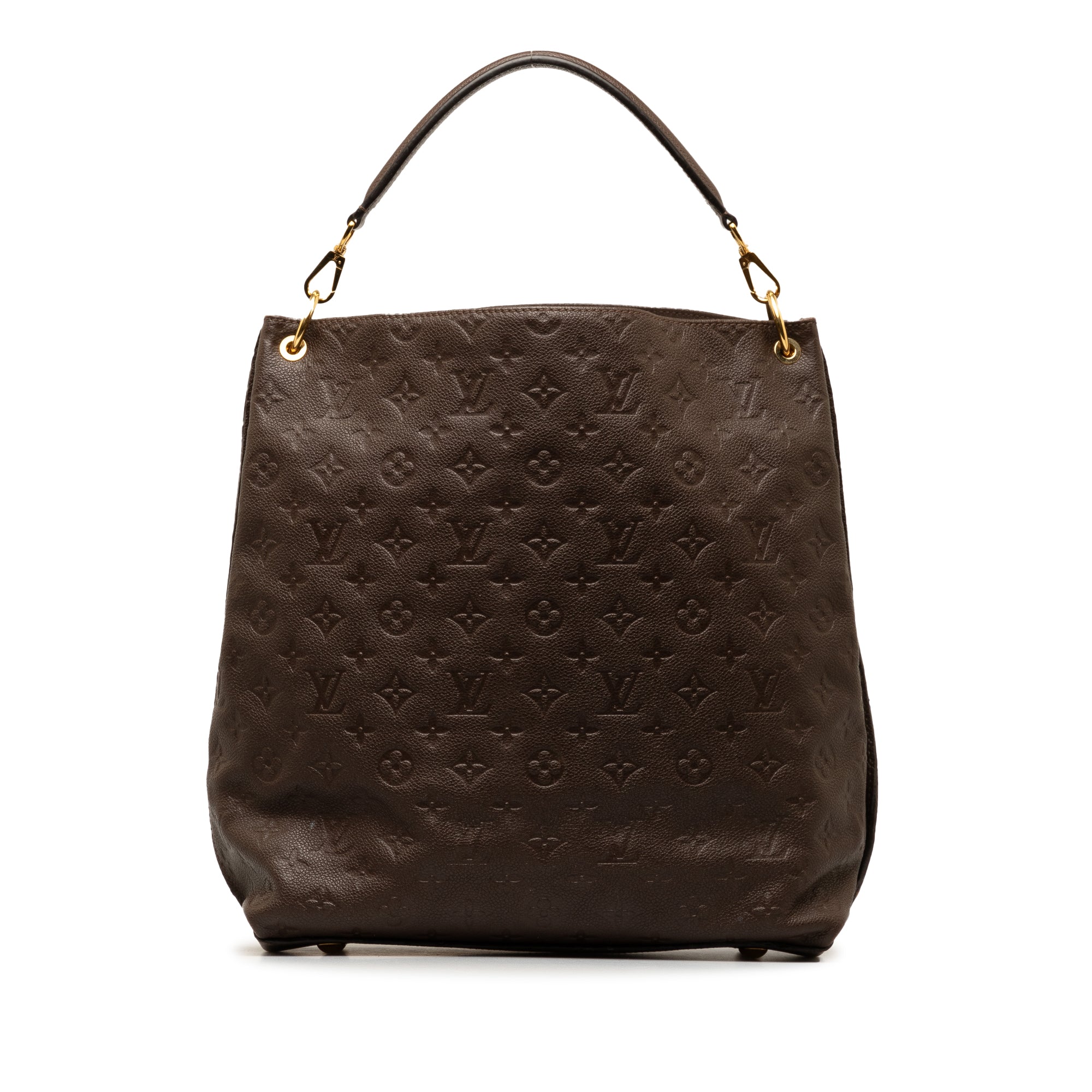Brown LV Monogram Empreinte Metis Hobo Satchel