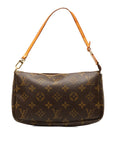 Brown LV Monogram Pochette Accessoires Shoulder Bag