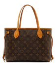 Brown LV Monogram Neverfull PM Tote Bag