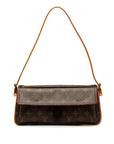 Brown LV Monogram Viva Cite MM Shoulder Bag