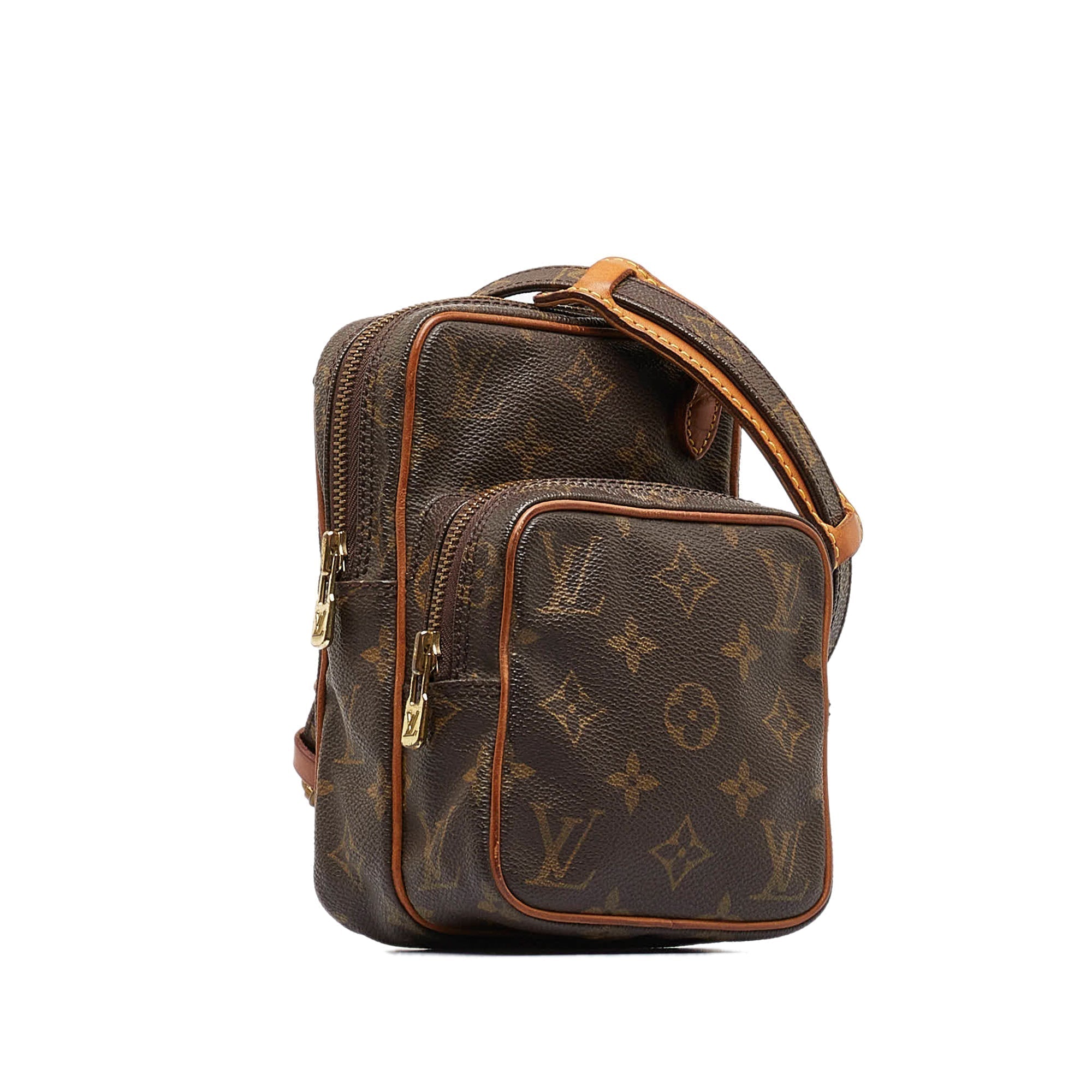 Brown LV Monogram Mini Amazone Crossbody Bag